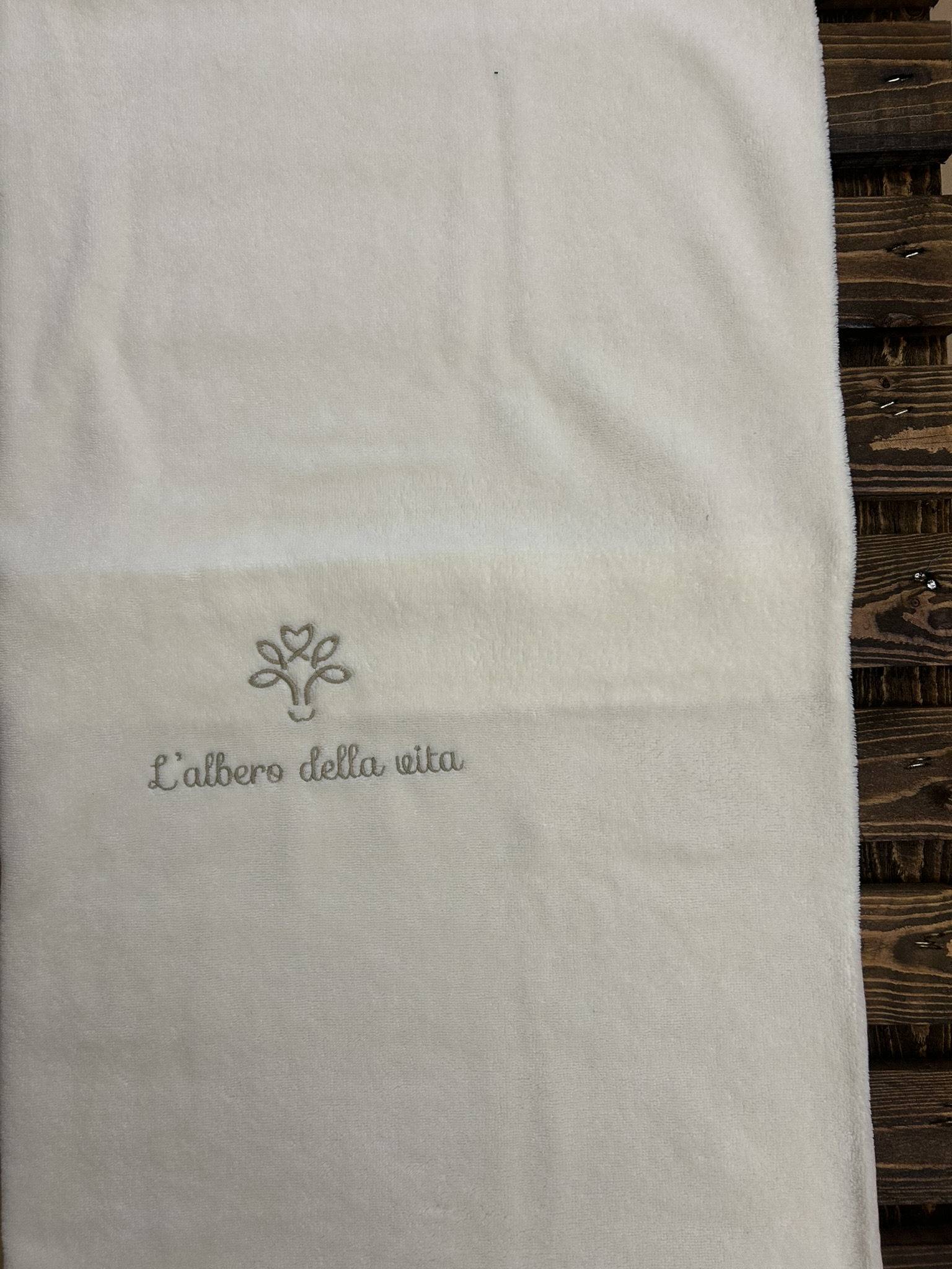 Copertina reversibile in bambù