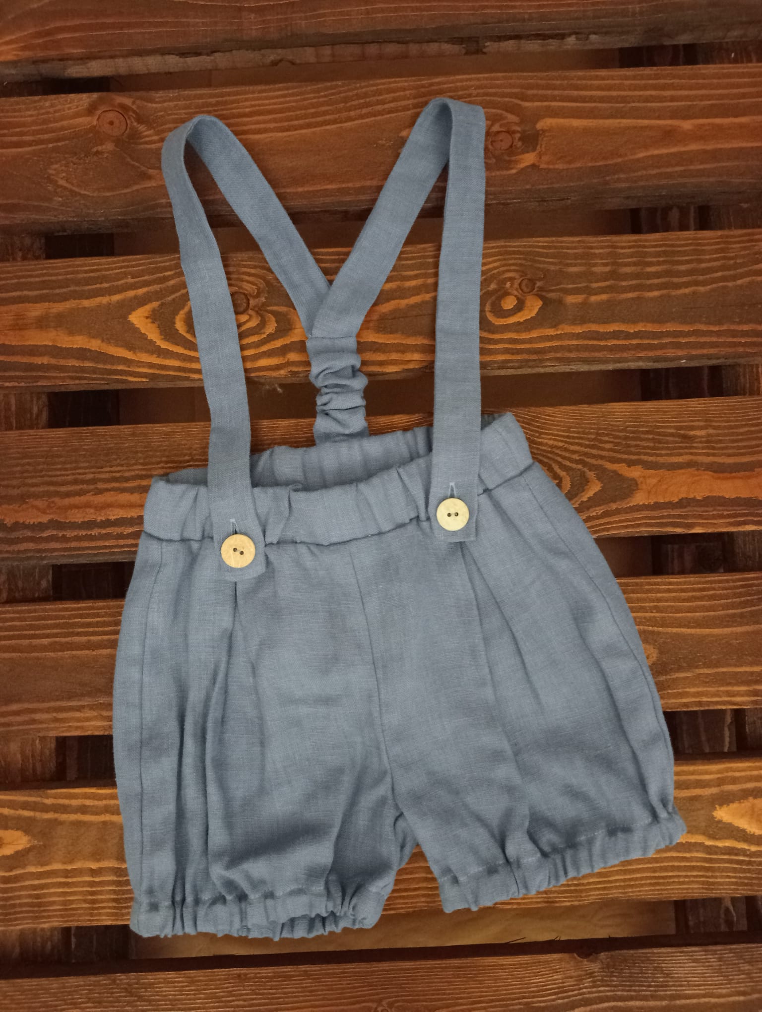 Pantalone bambino bermuda nigella