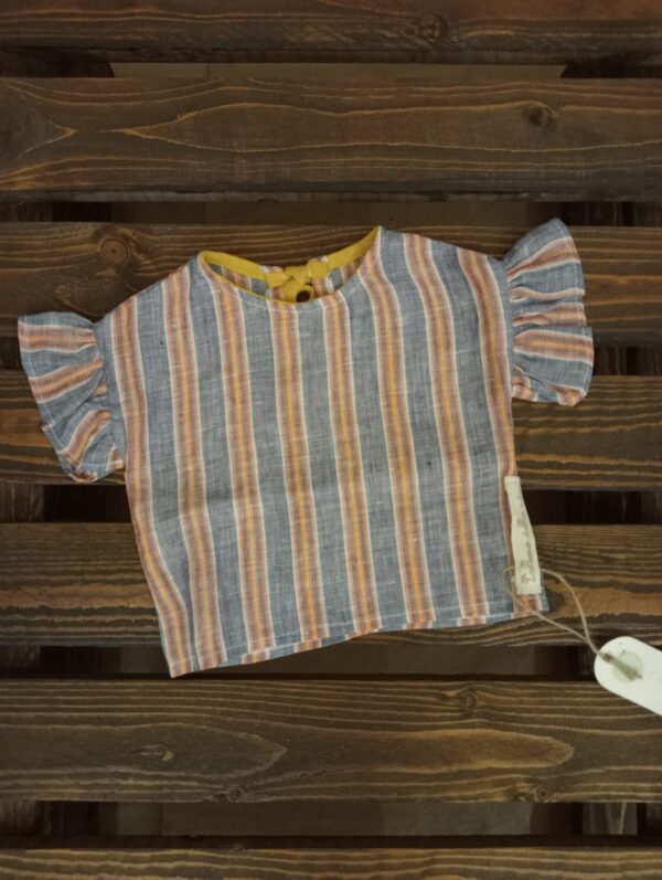 T-shirt blusa bambina girasole