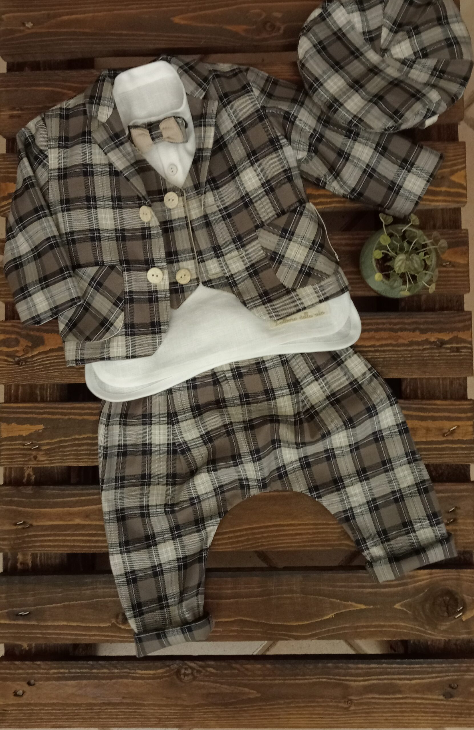 Completo bambino 5 pezzi quercia