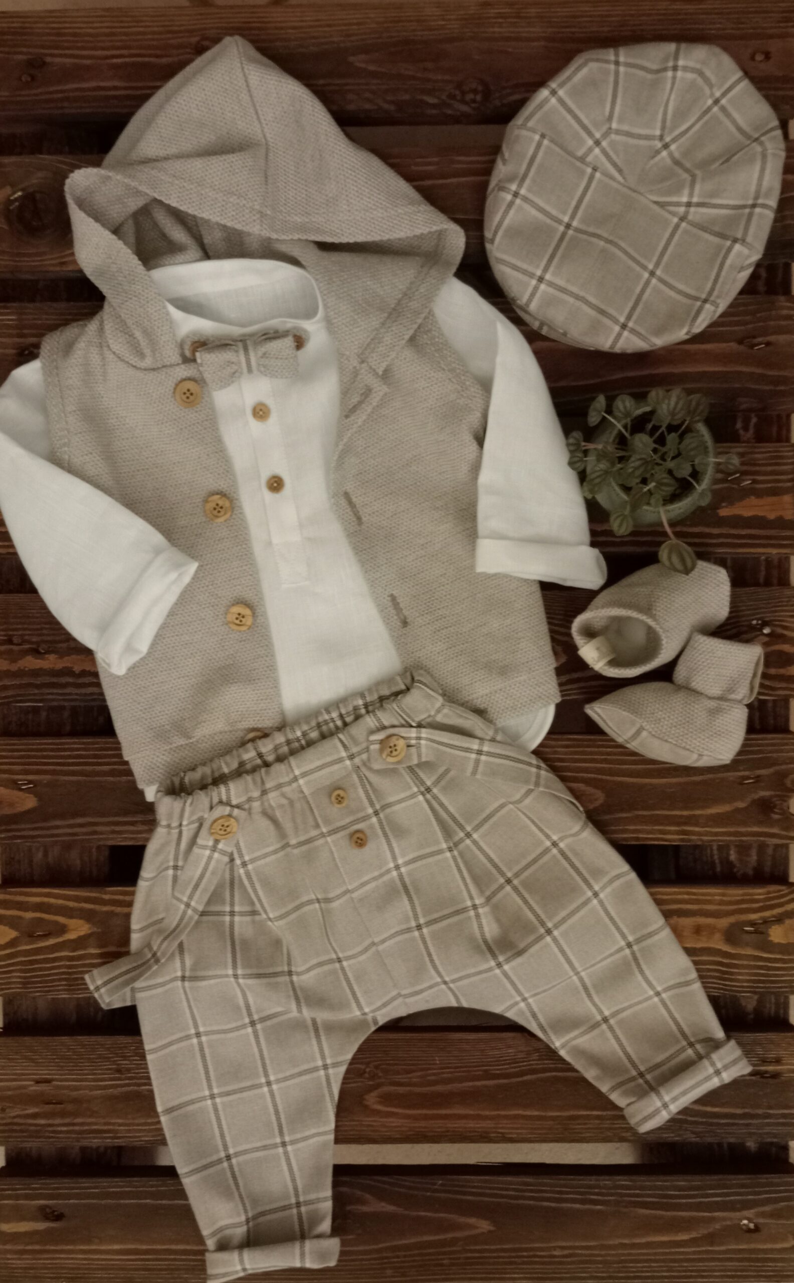 Completo bambino 5 pezzi plumbago