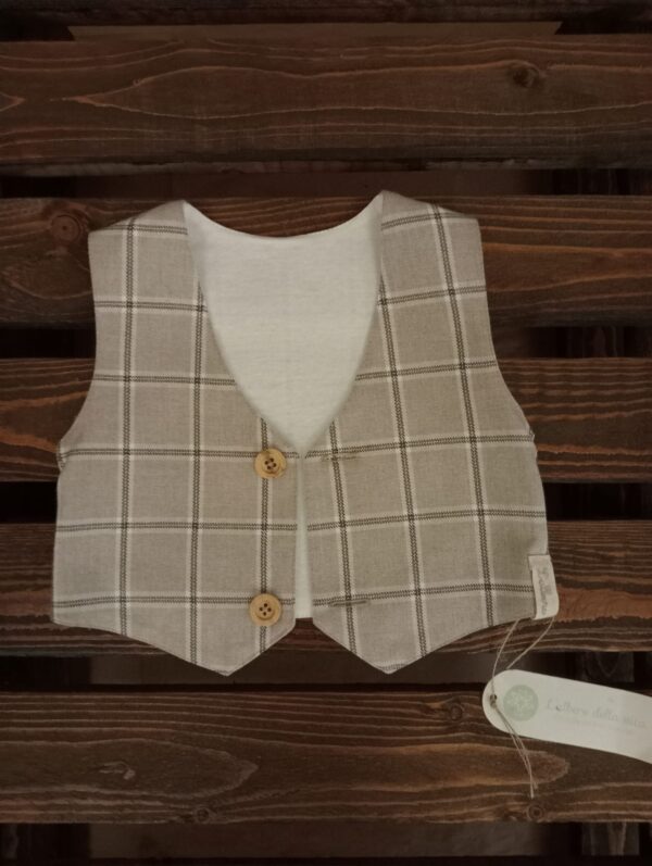 Gilet bambino pigna