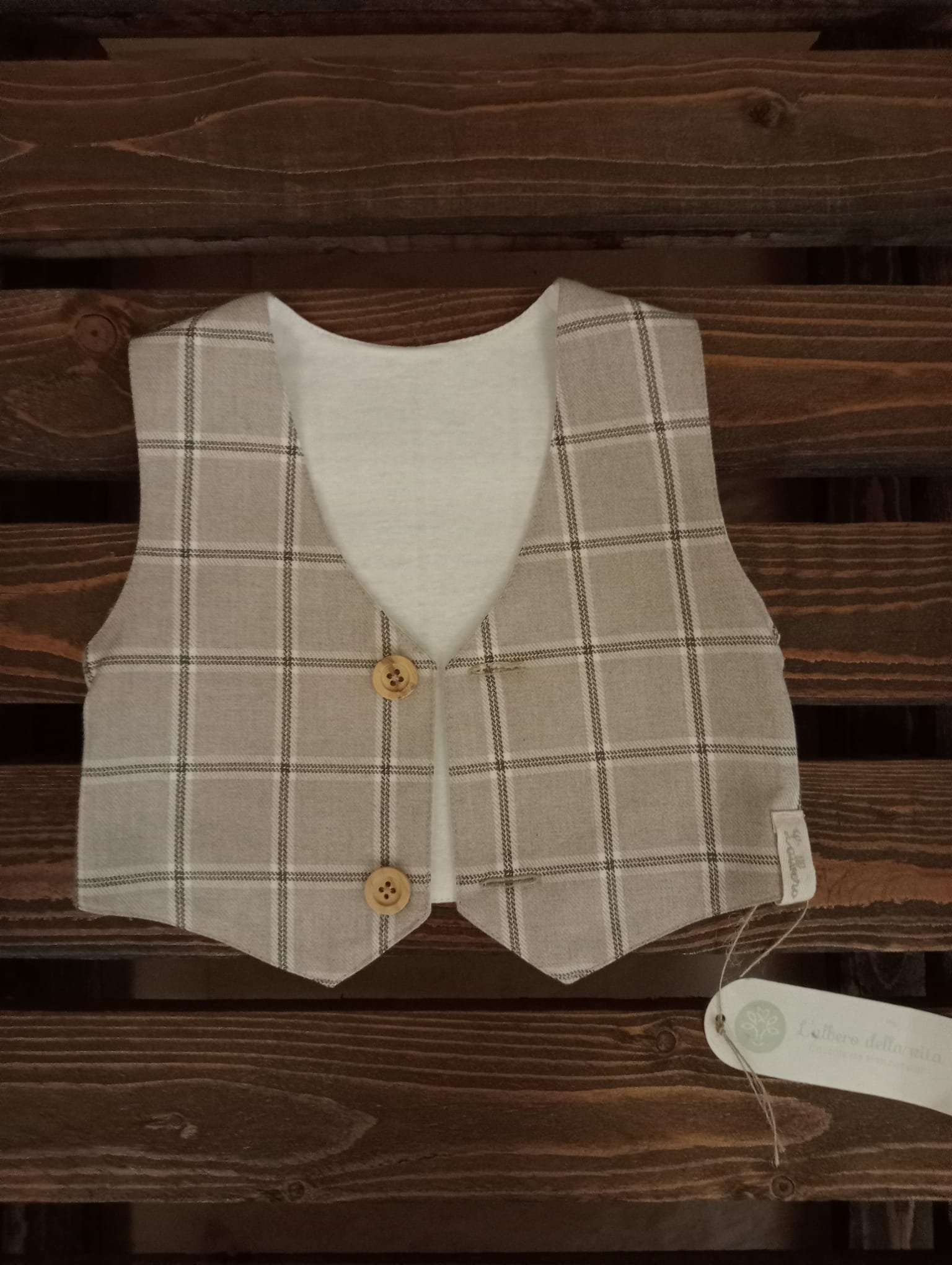 Gilet bambino pigna