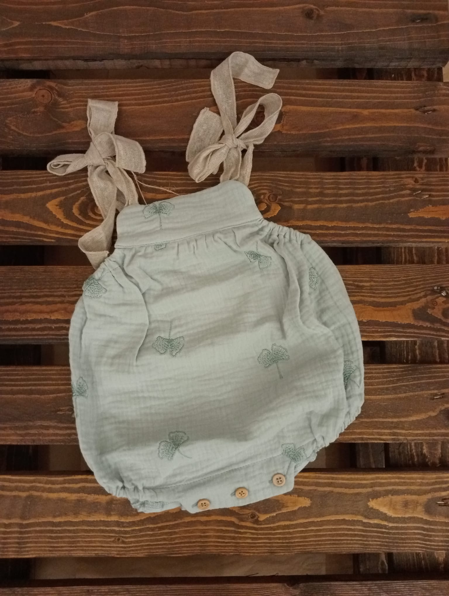 Pagliaccetto bambina ginko