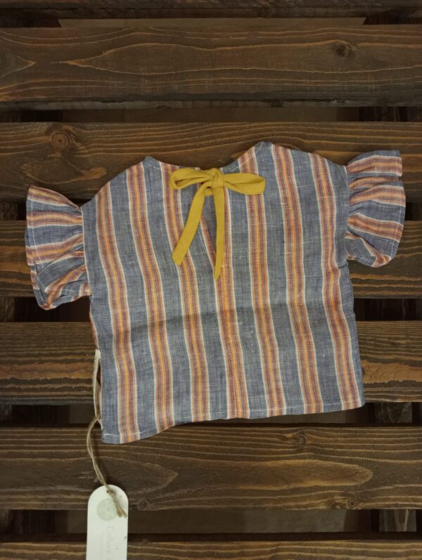 T-shirt blusa bambina girasole - immagine 2