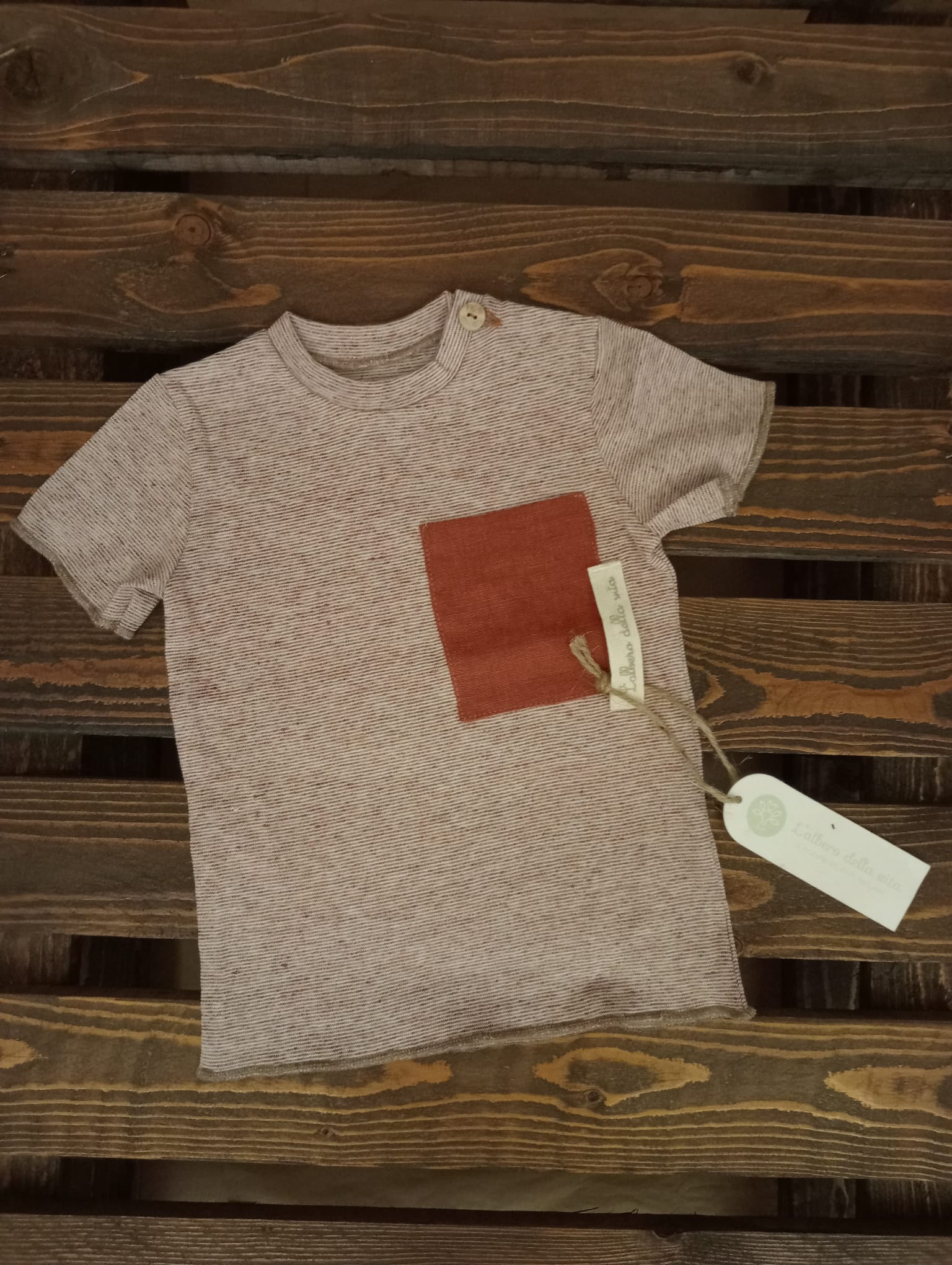T-shirt bambino calathea