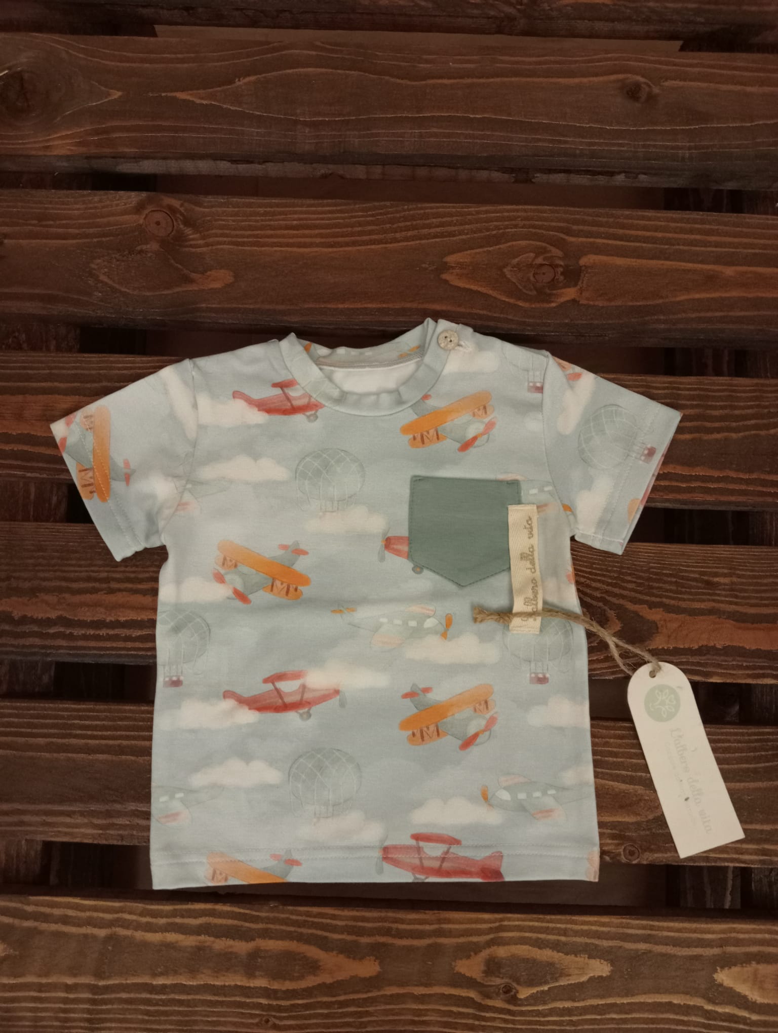 T-shirt bambino nuvola