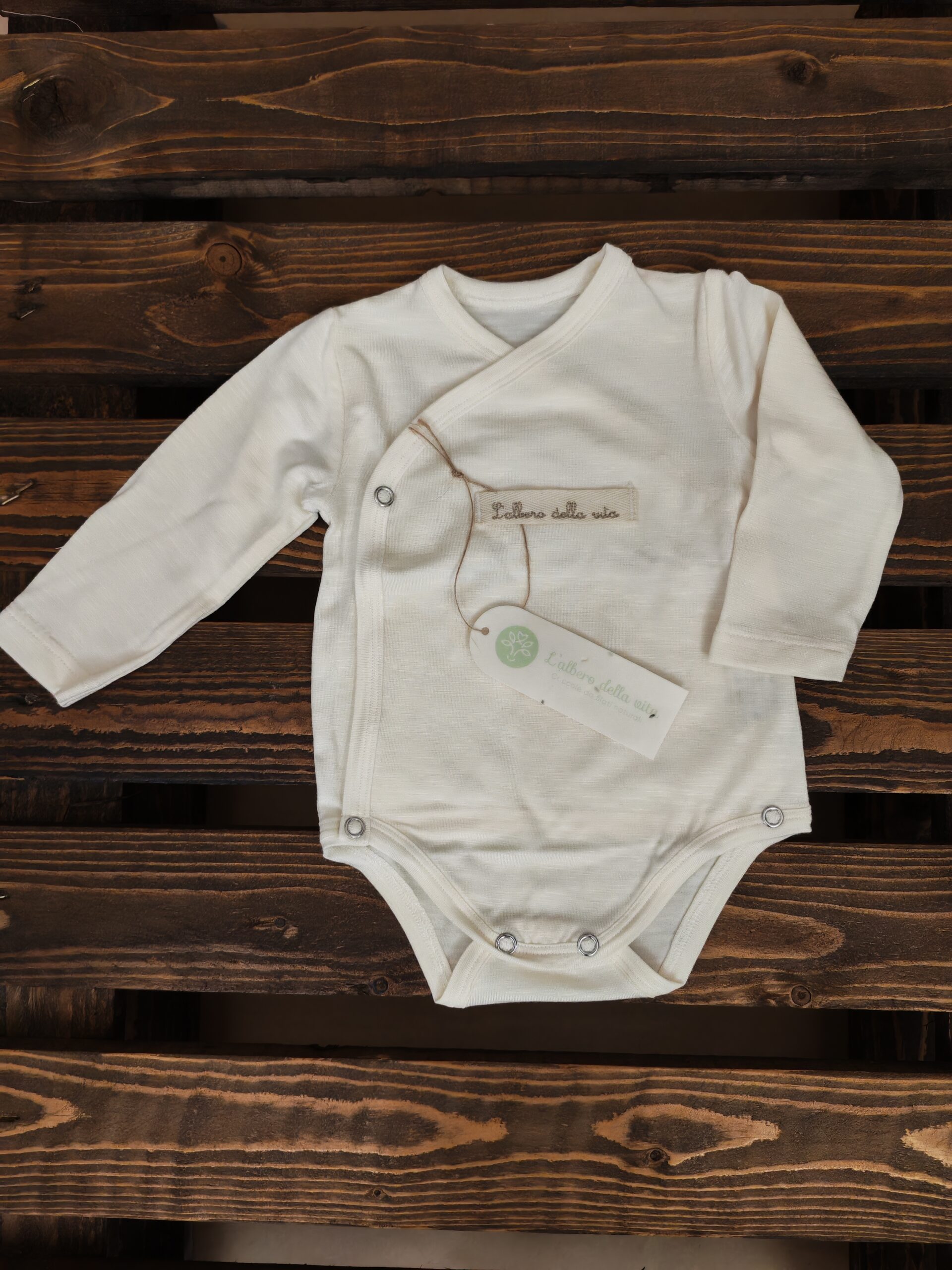 Body evolutivo Kimono manica lunga