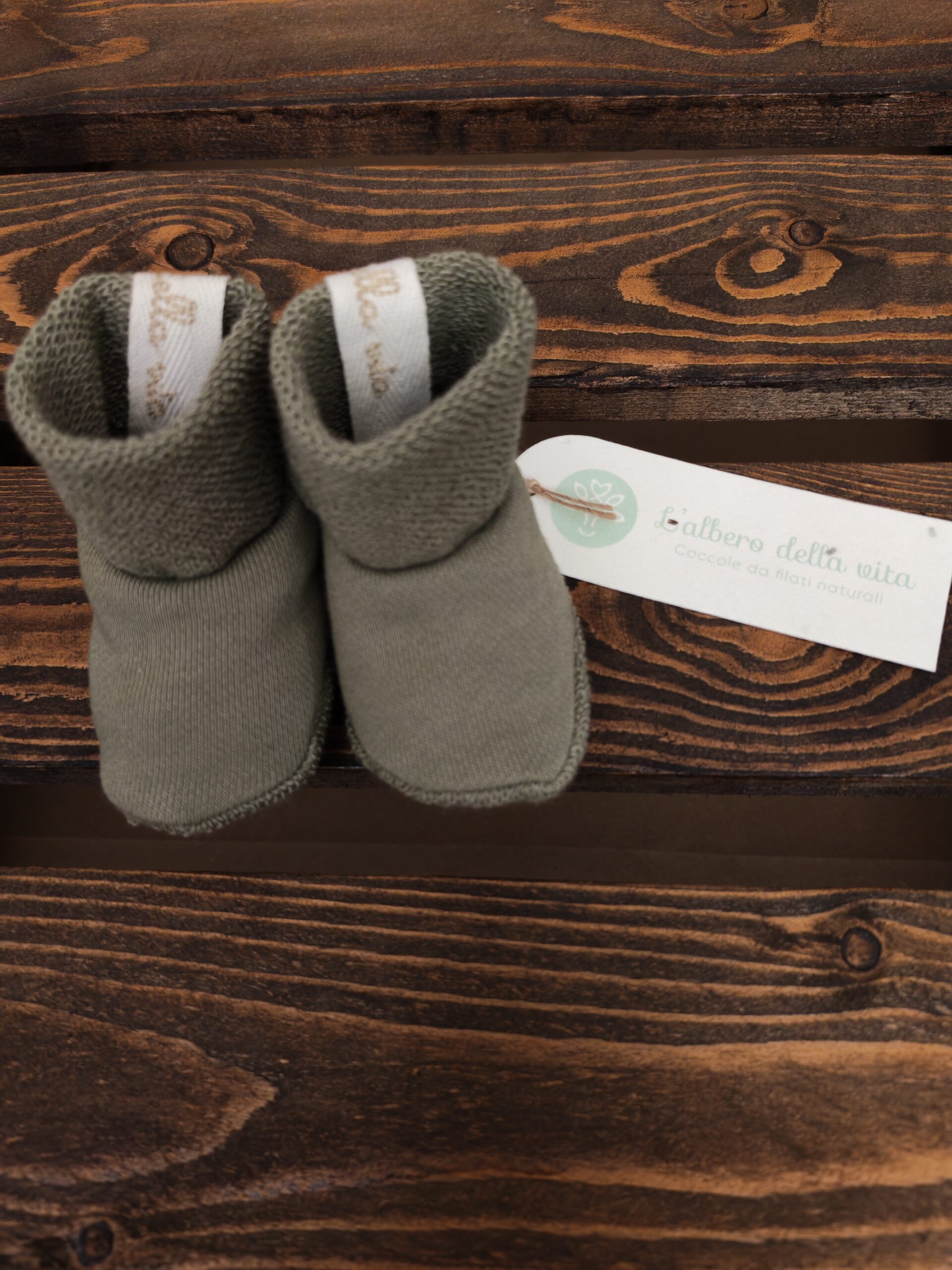 Calzini culla in felpa