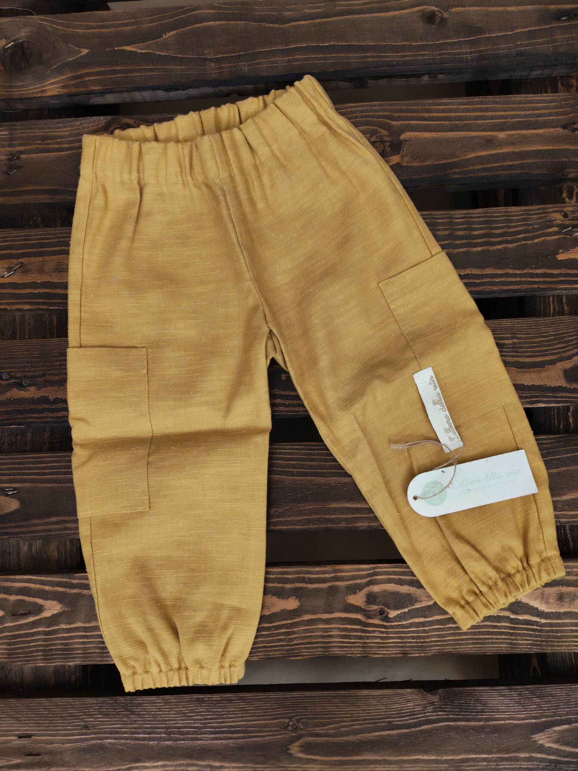 Pantalone CARGO con elastico al fondo