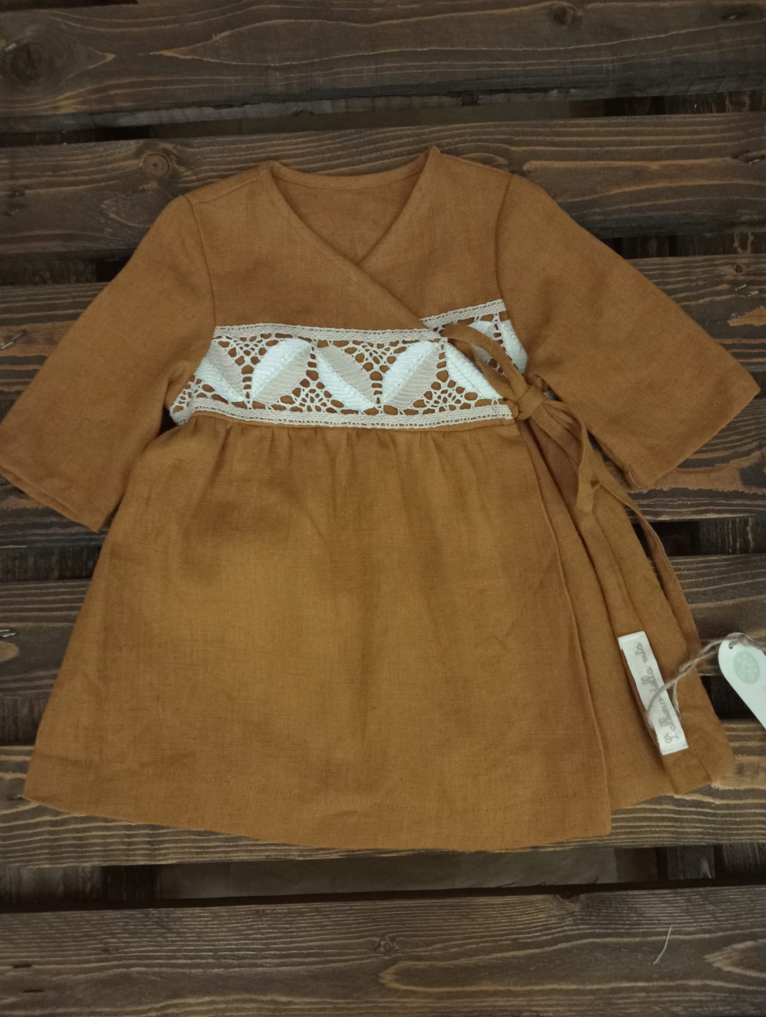 Abito gerbera a kimono